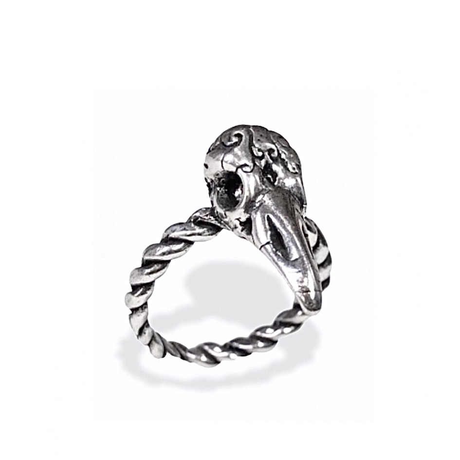 Anello Testa Corvo