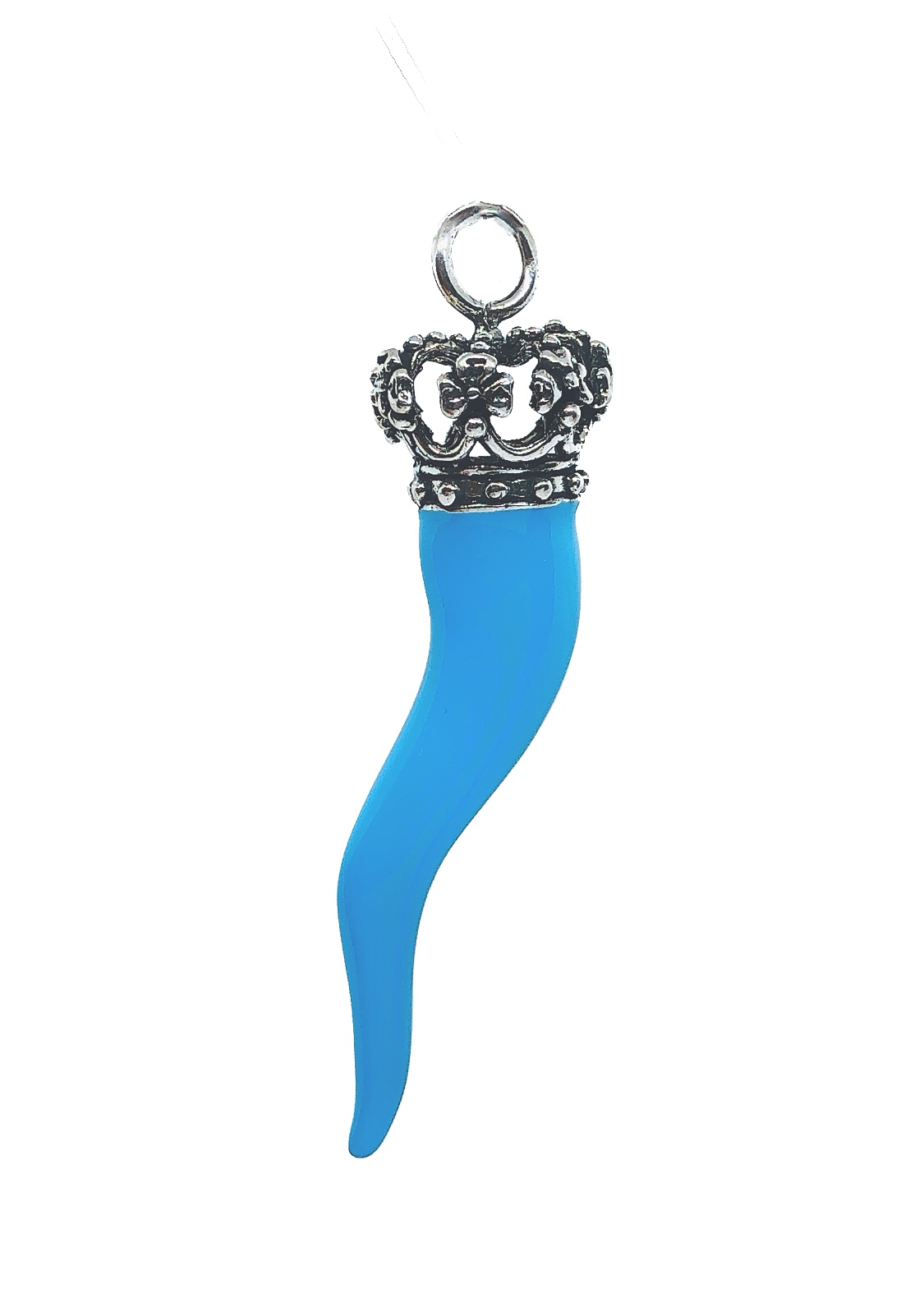 Pendente Corno Reale Azzurro