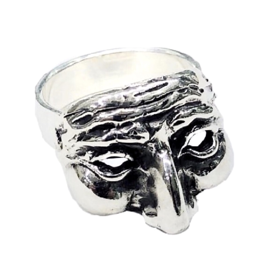 Anello Maschera Pulcinella